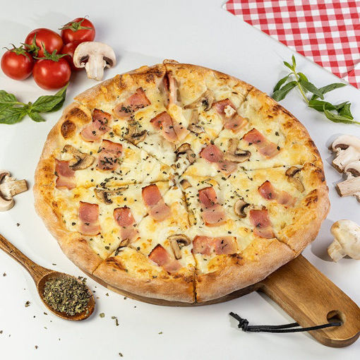 Picture of Carbonara pizza - 24 cm